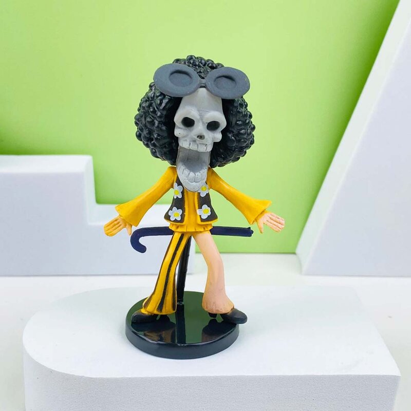 Figurine de dessin animé Luffy Roronoa Zoro, 6 pièces/ensemble, Statue Kawaii, jouets en PVC, Collection d'action, modèle, jouets, cadeau