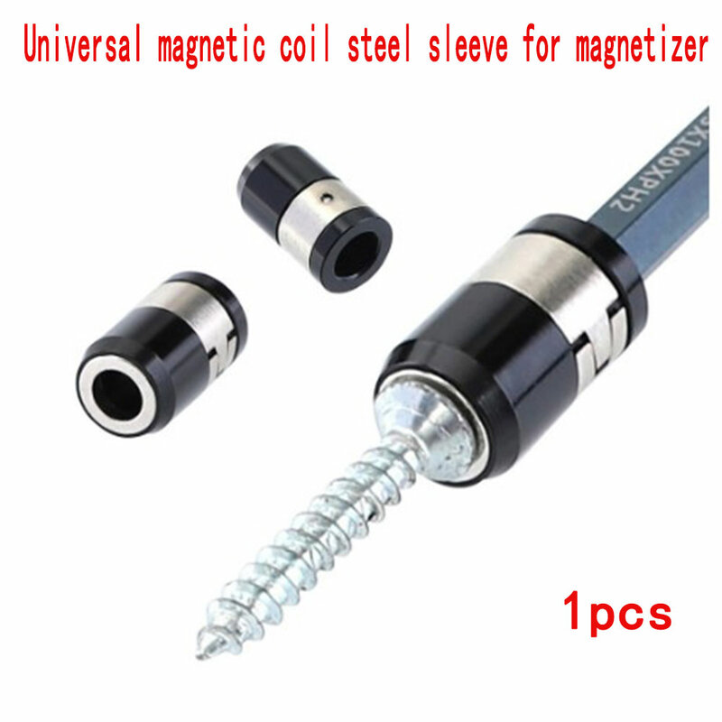 Magnetic Bit Holder Alloy Electric Screwdriver Head Magnetic Ring Bits Anti-Corrosion Strong Magnetizer for Phillip Drill Bit