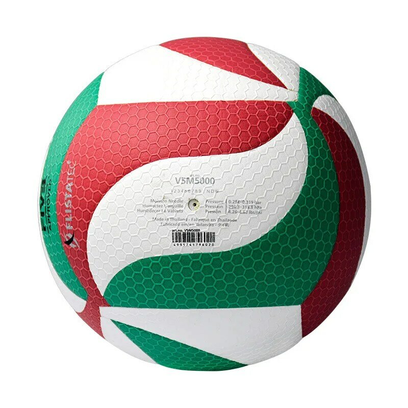 Professionelle Hohe-qualität PU Leder Volleyball Ball Outdoor Indoor Training Wettbewerb Standard Strand Volleyball Ball
