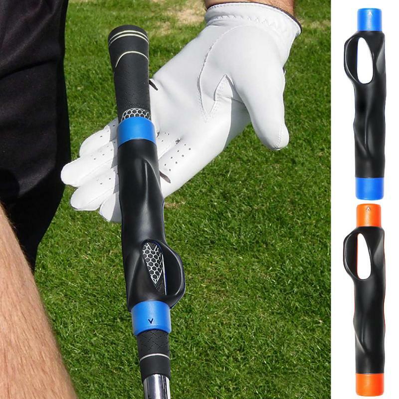 Golf Grip Corrector เริ่มต้นท่าทาง Swing เทรนเนอร์อุปกรณ์ฝึกกอล์ฟอุปกรณ์กอล์ฟ Golf Grip เครื่องสอบเทียบอุปกรณ์กอล์ฟ