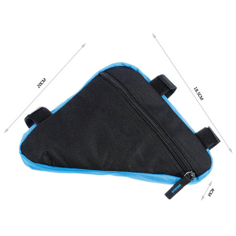 Велосипедная сумка Cbmmaker, водонепроницаемая сумка для велоспорта, треугольная, для телефона, крепление на трубу передней рамы