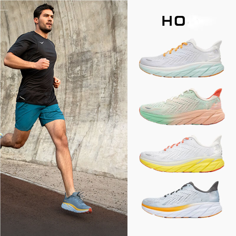 Zapatillas transpirables con absorción de impacto para hombre y mujer, zapatos para correr, caminar al aire libre, Maratón, correr, gimnasio de larga distancia