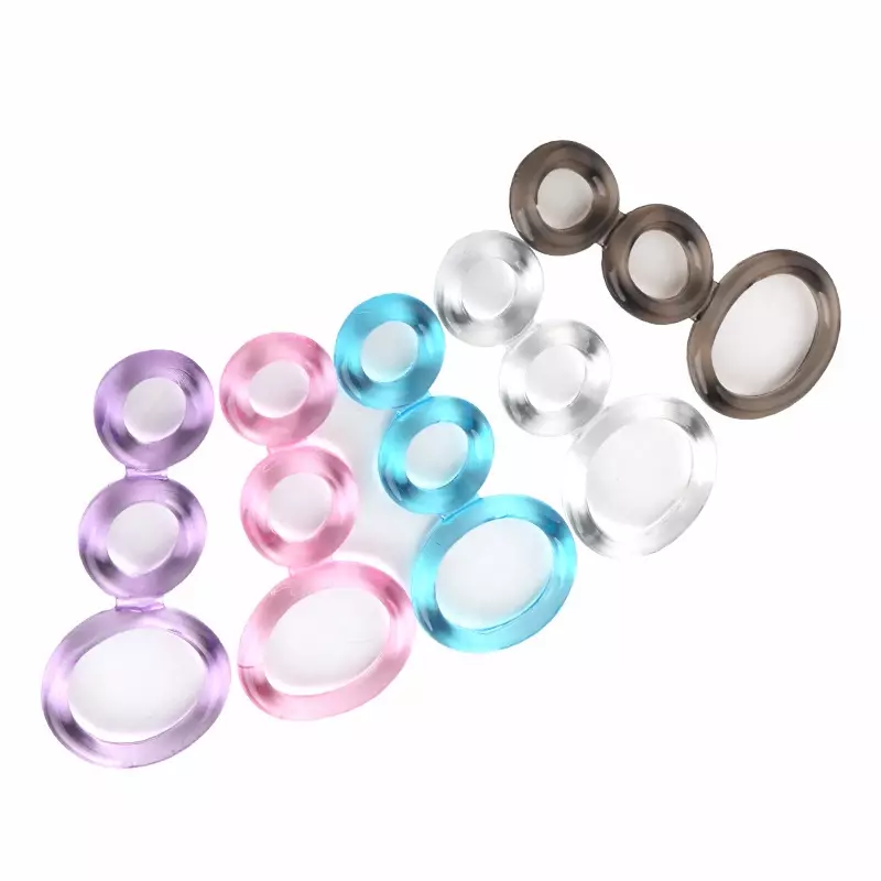 Triple cockring pênis anel atraso ejaculação masculino masturbador galo anéis sexo brinquedos para homens escroto maca testículos anel