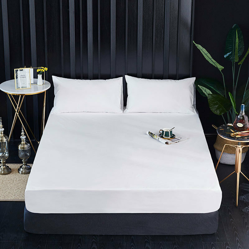 โพลีเอสเตอร์เทอร์รี่กันน้ำที่นอนPadป้องกันไรProofเตียงที่นอนสำหรับที่นอนTopper Breathable