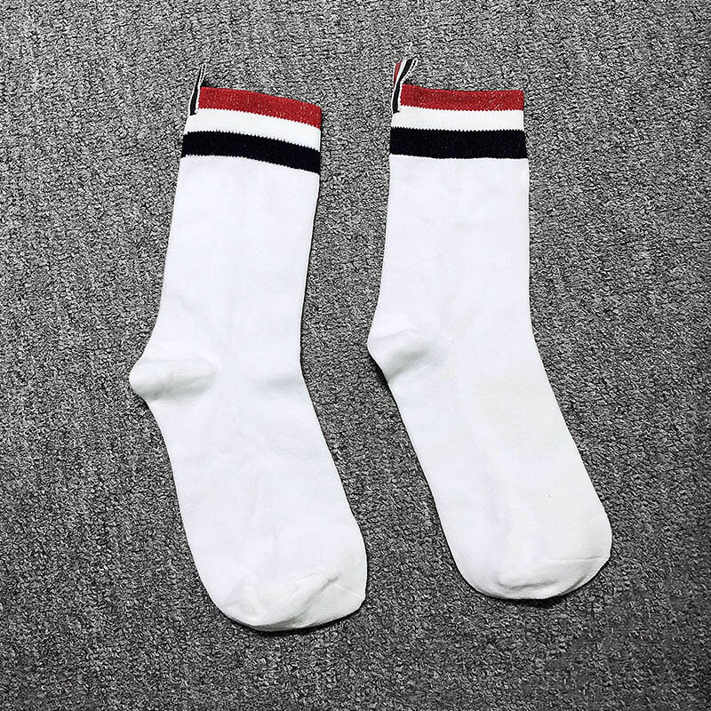 TB THOM Mens Cushioned Socks 1Pair Durable Cotton Work Gear With Moisture Wicking Casual  Classic Luxury Sock  6.5-12 US