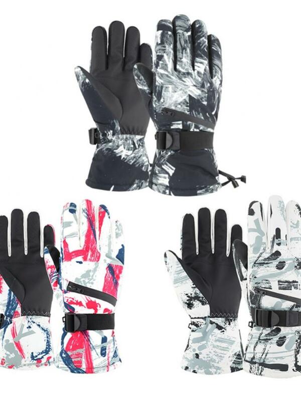 2021 Winter Männer Und Frauen Im Freien Ski Wandern Motorrad Reiten Warme Dicke Fleece Neue Handschuhe