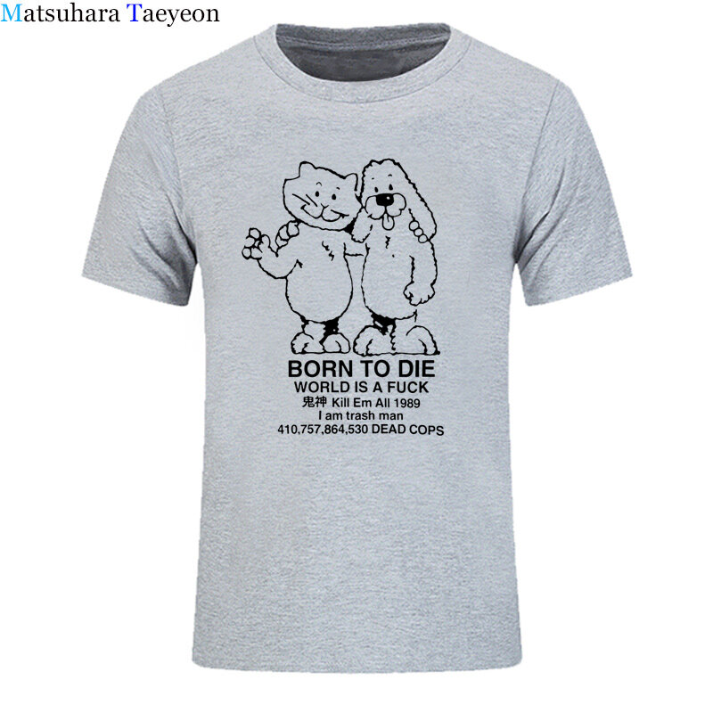 Modna koszulka męska koszulka Anime męska śmieszny T-shirt odzież z krótkim rękawem koszulka Top Cartoon T-shirt estetyczne ubrania