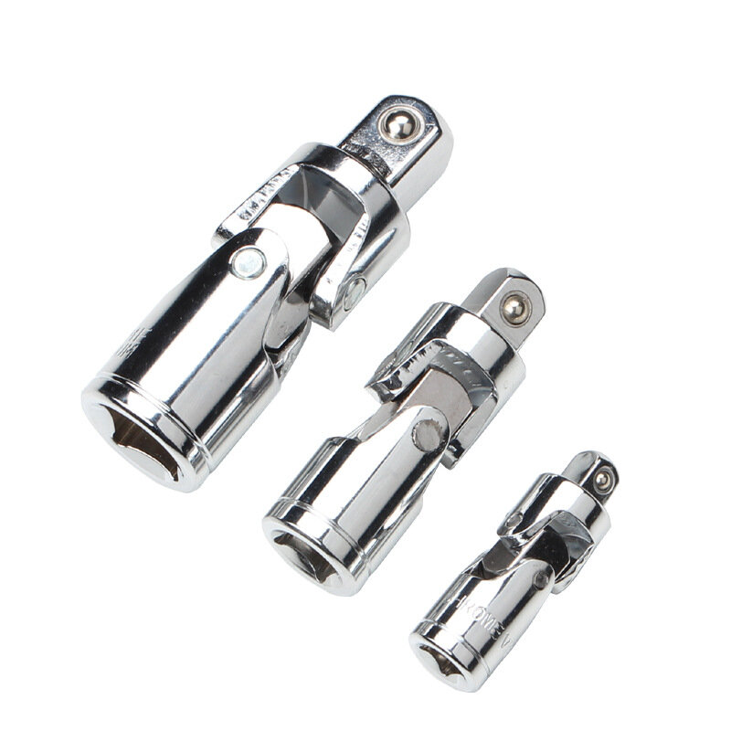 Universal Chrome Joint Adapter Converter, Drive Socket Wrench Adapter, Chave Luva, Ferramenta de Mão, 1/2 ", 1/4", 3/8"