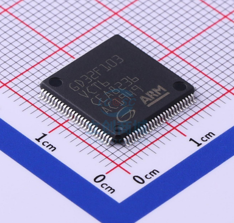 Новый оригинальный микроконтроллер GD32F103VCT6 (MCU/MPU/SOC) IC чип