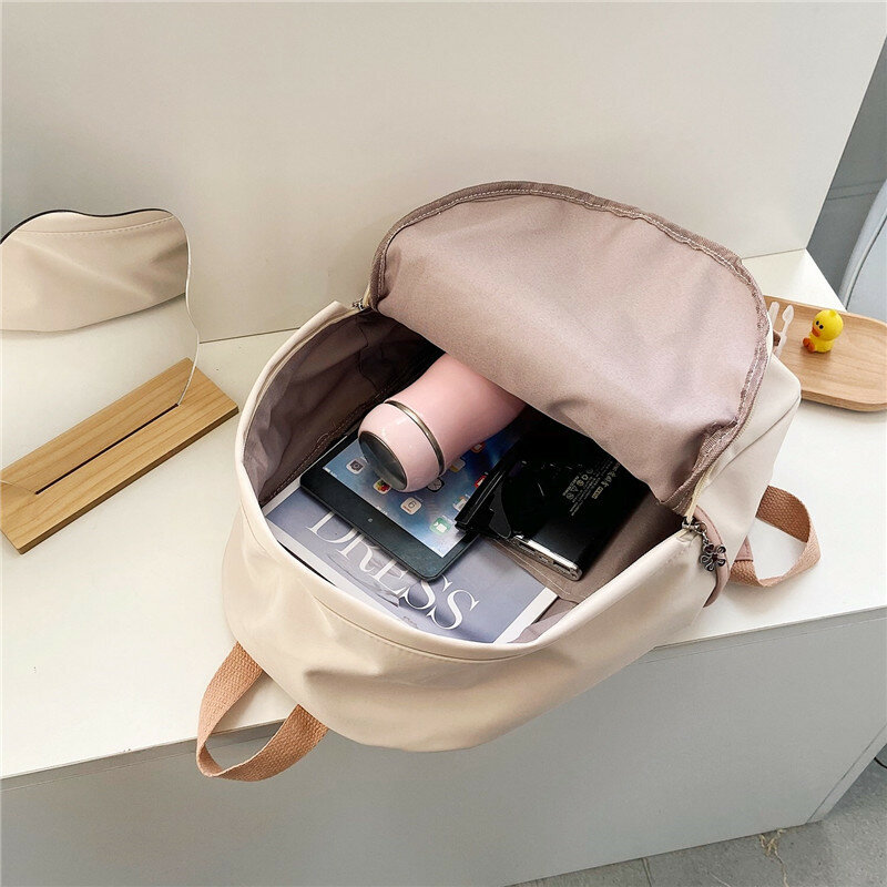 Школьный ранец для женщин, корейский рюкзак для учеников Старшей школы с отделением Ins Fengsen, японский ученический портфель для младшей и ста...