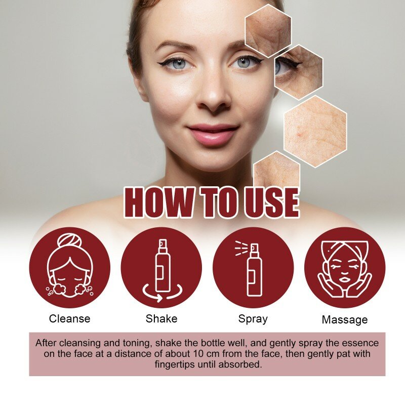 30ML retinolo siero antirughe Spray Anti-età dissolvenza linee sottili idratante sbiancante rassodante pelle prodotti per la cura coreani