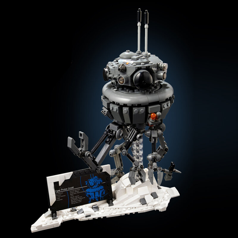 2022 692 шт. строительные блоки Droid с имперским зондом, Сборная модель технического робота, кирпичи, игрушки для детей, подарок 75306