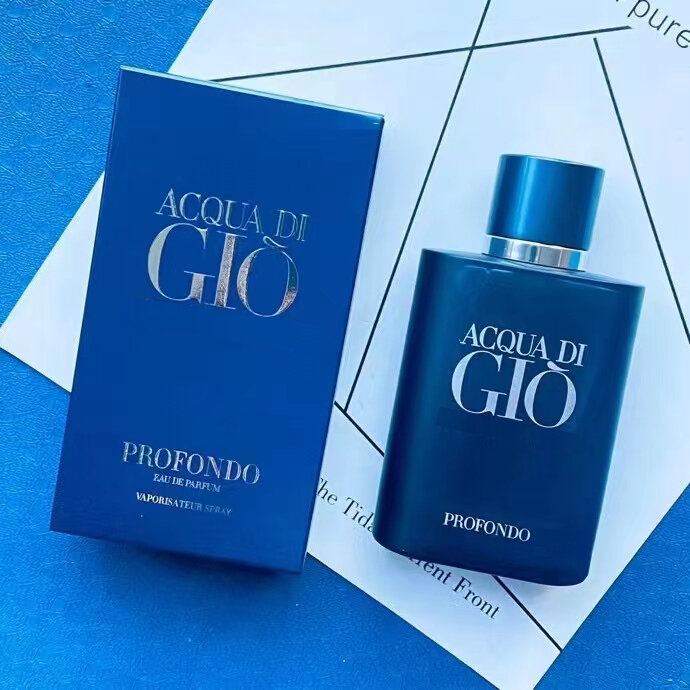 Gratis Ongkir To US 3-7วัน Acqua Di Profondo Original น้ำหอมสำหรับชายโคโลญผู้ชายระงับกลิ่นกายชาย Parfume