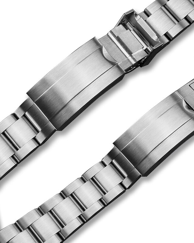 Bracelet de montre pour Rolex SUBMARINER DAYTONA SUP GMT hommes réglage fin bouton de traction fermoir 904L chaîne de montre en acier inoxydable 20mm