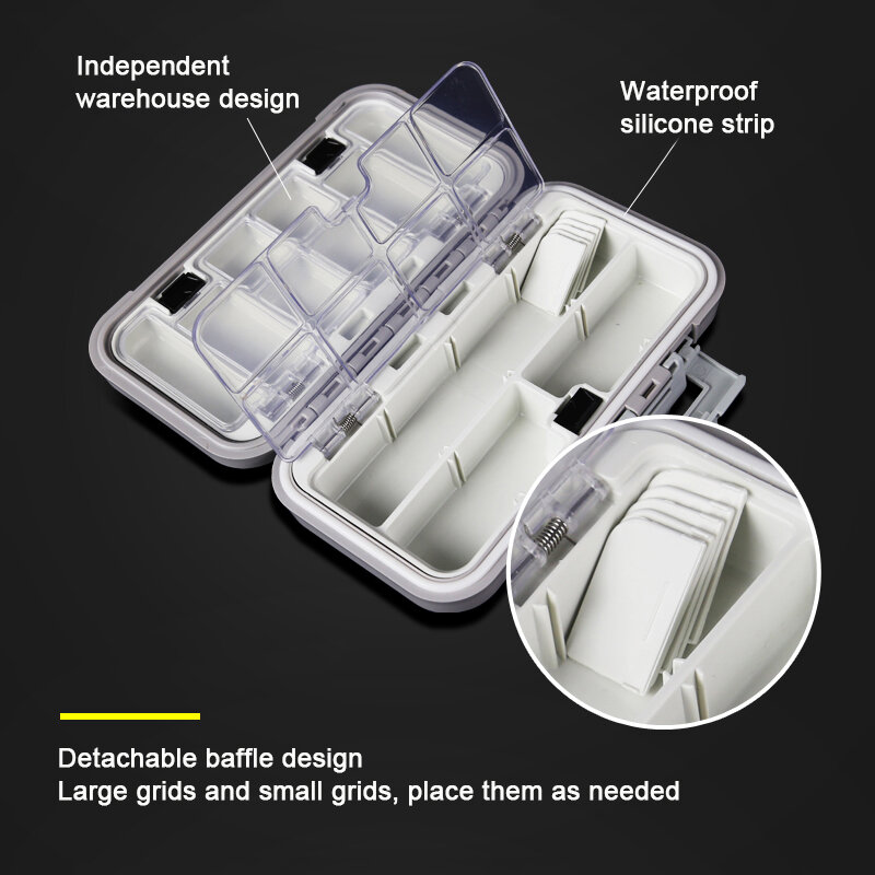 Kotak Pil Travel Kotak Obat Tahan Lembab Portabel Wadah Kesehatan Organizer Tablet Dispenser Kotak Persediaan Aksesori