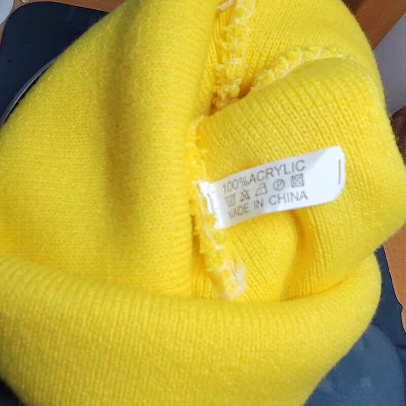 Вязаная шапка унисекс, зимняя, осенняя, теплая шапка, 61 цвет