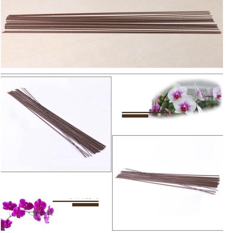 45Pcs Plant Grow Support Sticks Garden Potted Flower Canes Rod Small Bonsai Support Tools DIY Garden Tool