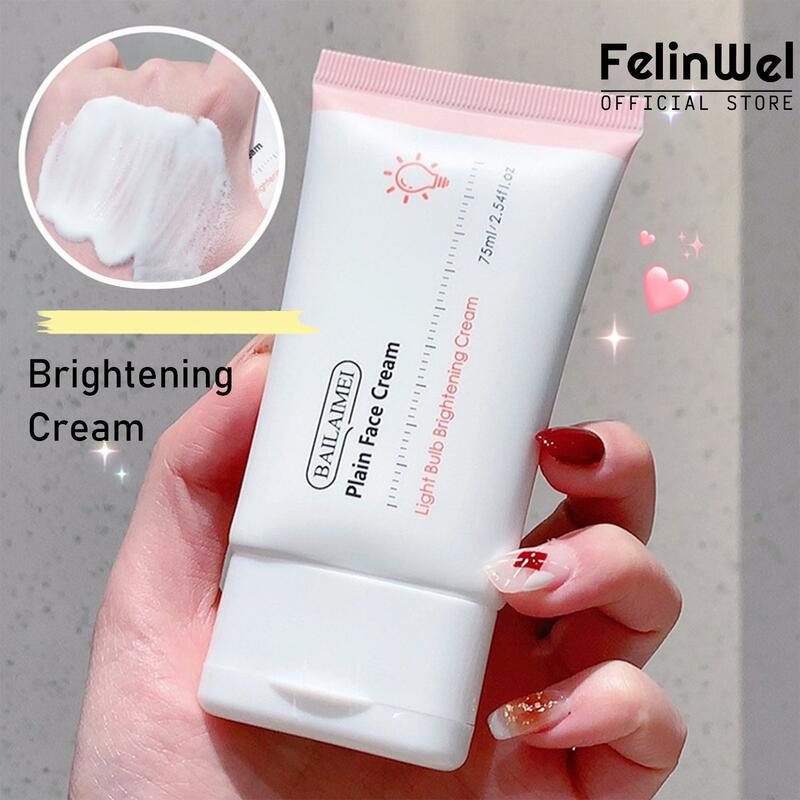 FelinWel - Face Whitening Cream Brightening Cream Makeup Cream Imperfection Covering Foundation with Baby Skin Effect