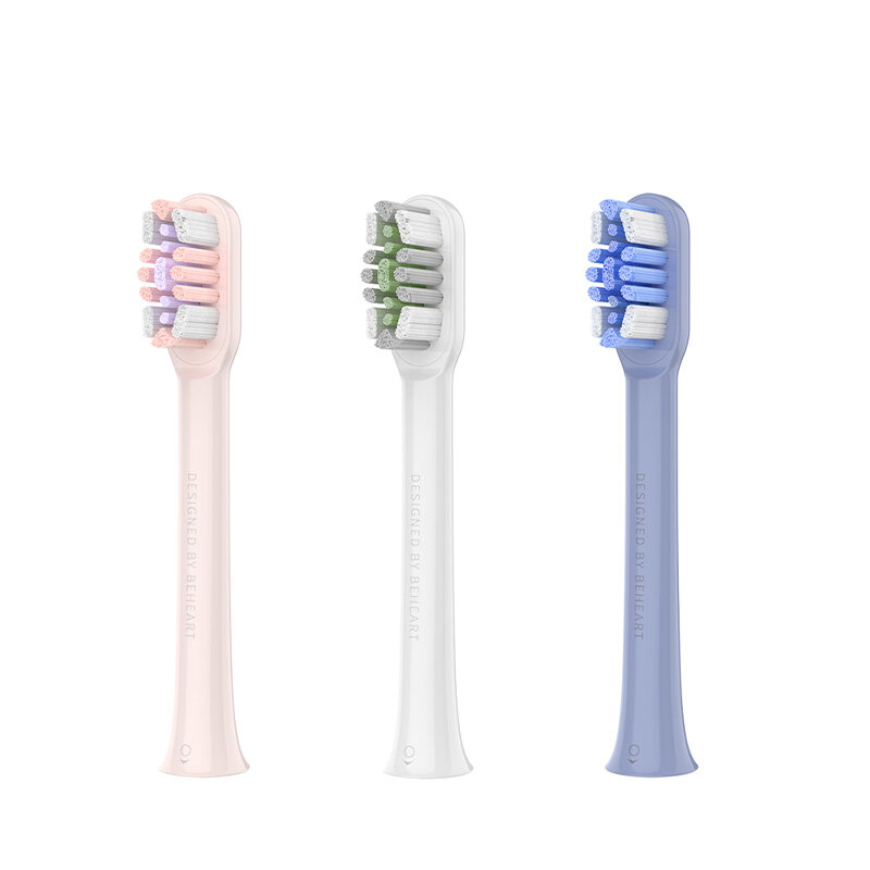 BEHEART W1 Electric Toothbrush Heads Replacement Deep Cleaning Tooth Brush Heads Original Authentic Replacement Heads