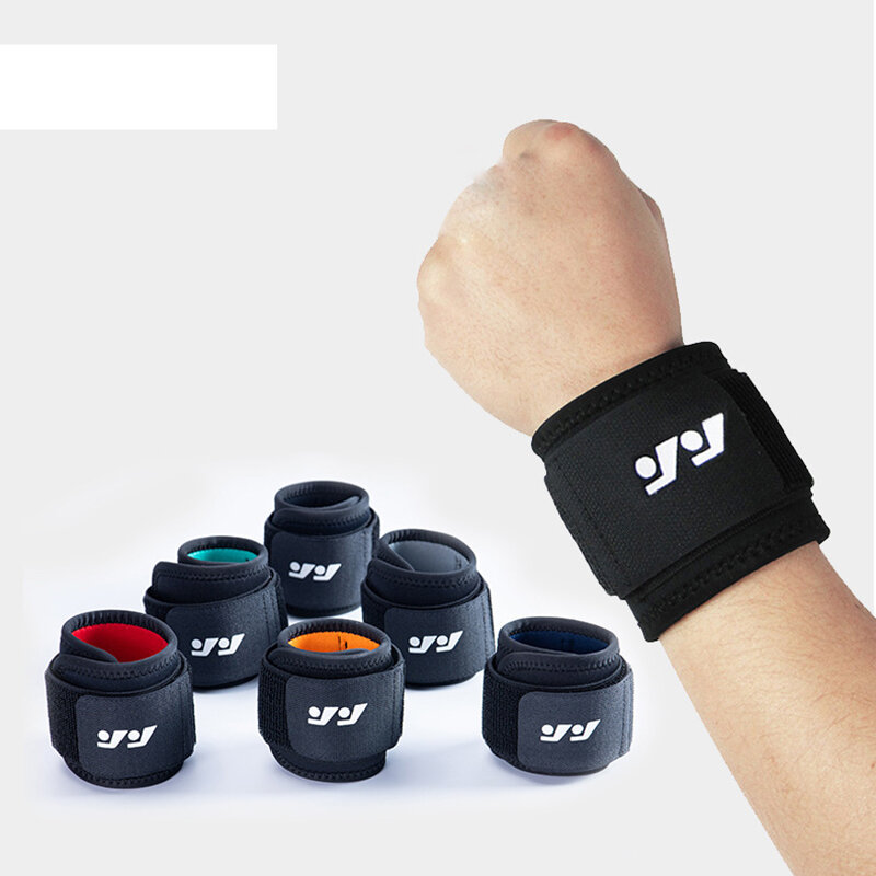 Men's Sports Wristband Fixed Fitness Protective Bandage Basketball Badminton Volleyball Breathable Pressurized Wristband