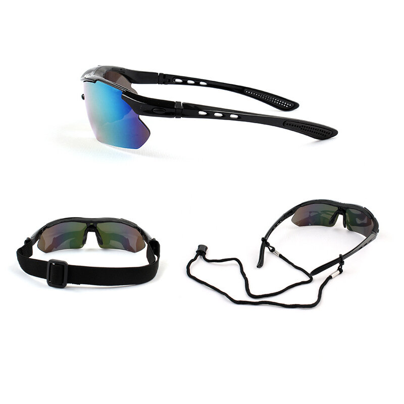 Polarized Sports Glasses Outdoor Bike Eyewear Men Mountain MTB Cycling UV400 Sunglasses Bicycle Road Protection 5 Lens Goggles