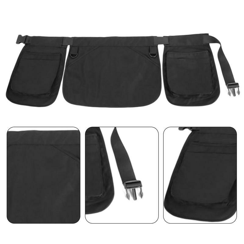Ajustável unisex cintura ferramenta cinto durável construção tecido cinto bolsa/avental de trabalho para correr jogging e cão andando ferramentas
