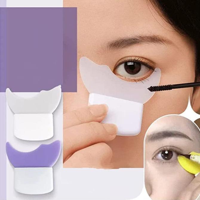 FelinWel-Pelindung Bantuan Makeup Mata Multifungsi | Pad Pelindung Aplikator Maskara dan Eyeshadow | Perisai Eye Shadow