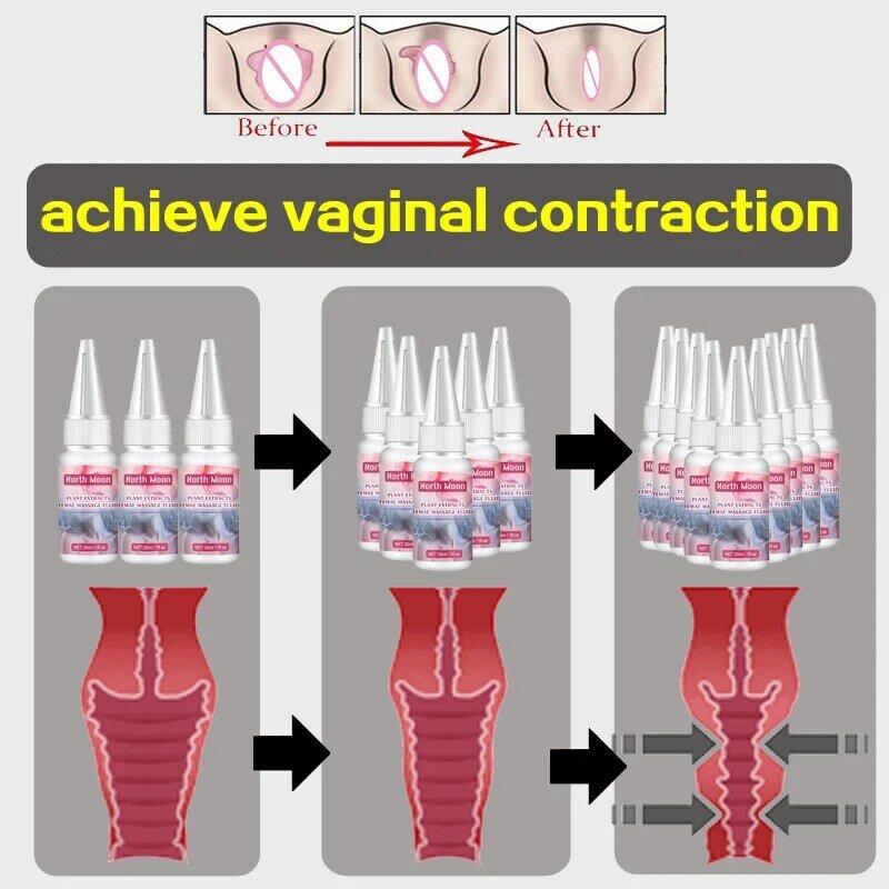Aumento femminile orgasmo afrodisiaco stimolazione vaginale miglioramento restringimento olio rassodante orgasmo potenziatori del desiderio sessuale