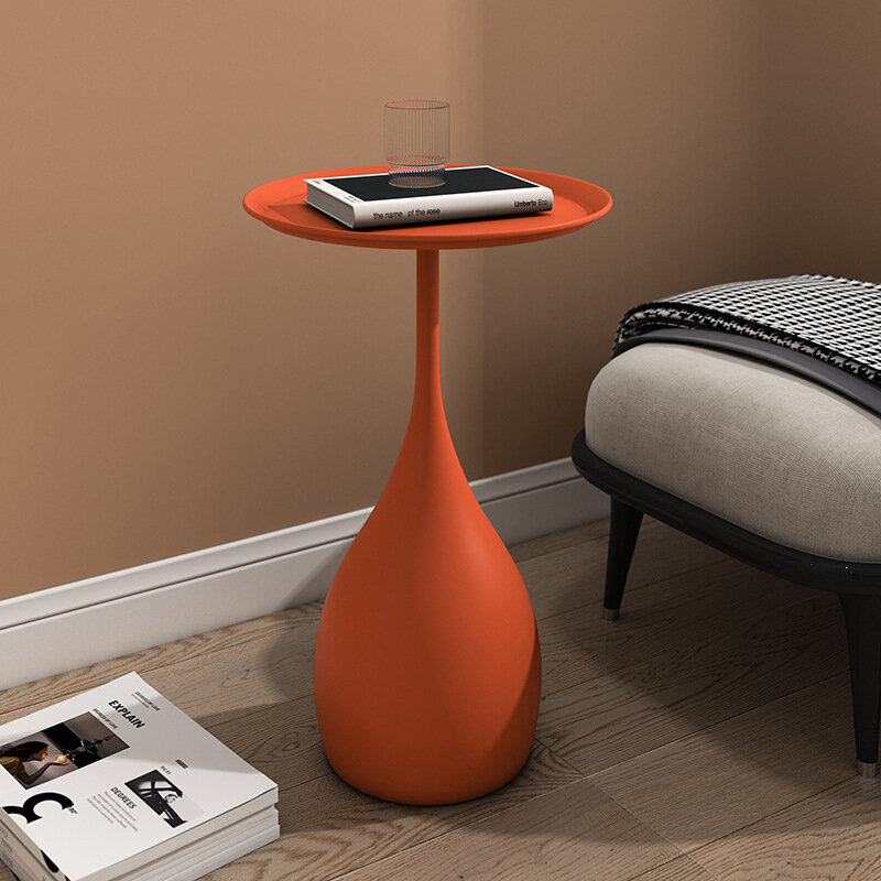 Простой современный кованый кофейный столик для гостиной круглый кофейный столик для дома комбинированный креативный боковой столик для м...