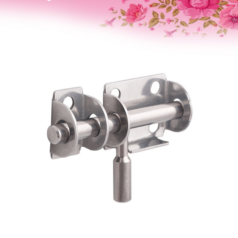 Stainless Steel Safety Door Bolts Latches Anti-Theft Lock Buckle Thickened Stainless Steel Bedroom Door and Window