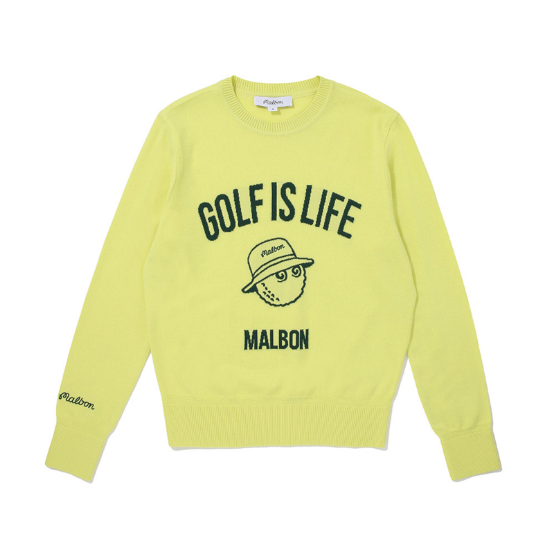Nuovo maglione Malbon di alta qualità da donna per il tempo libero all'aperto abbigliamento da Golf alto elastico autunno e inverno Pullover moda Top lavorato a maglia