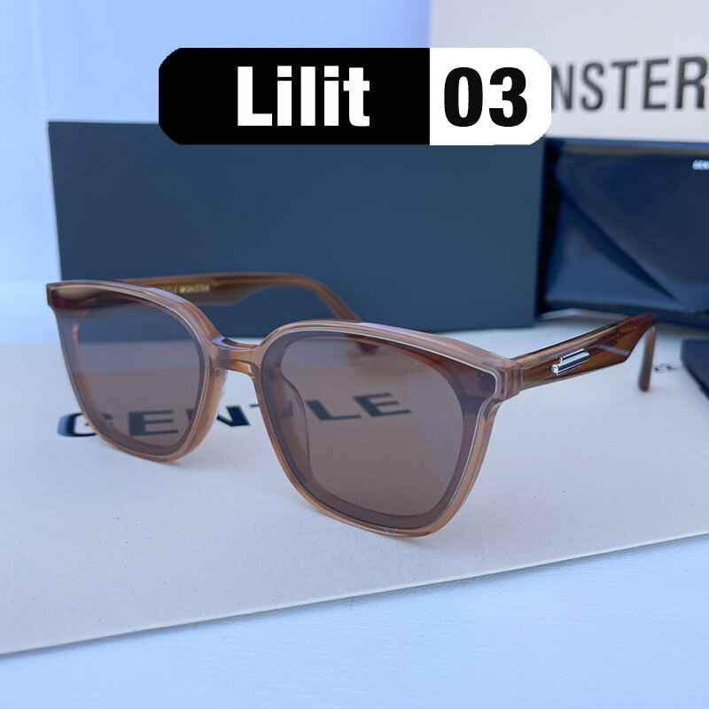 Lilit-gafas de sol para hombre y mujer, lentes de sol suaves de tendencia de lujo, Zonnebril Dames, diseñador de marca, verano, 22