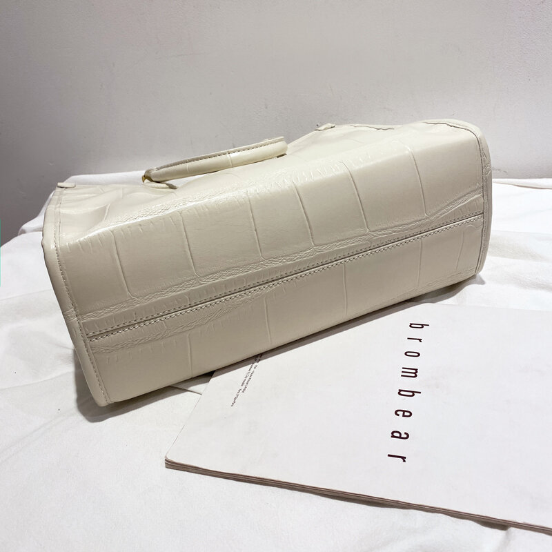 High Quality Female Classic Handbag  Large Capacity Crocodile Tote Bag   Designer  Women's Composite Bag 2022