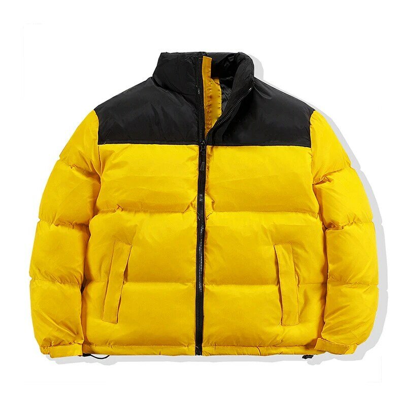2022Casual Parker style mieszana kolorowa kurtka podszyta bawełną stojący kołnierz męski i damski zimowy i jesienny dół kurtki zimowe