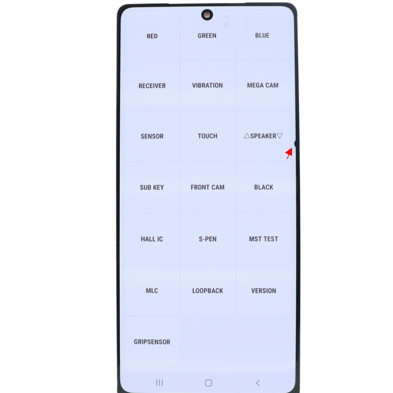 Oryginalny do Samsung Galaxy Note 20 Super AMOLED wyświetlacz ekran dotykowy Digitizer Note20 N980F SN980F/DS wymiana LCD z kropkami