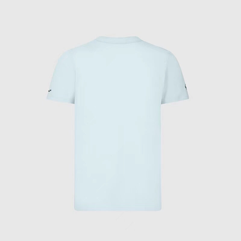 2022 맥라렌 걸프 팀 공식 라운드 넥 반팔 티셔츠, F1 레이싱 캐주얼 남성 의류 탑, 파티 팬 셔츠