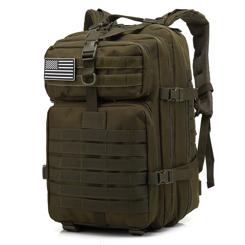 45 л походные тактические вместительные армейские охотничьи военные сумки рюкзаки штурм 3P облегченная модульная система переноски снаряже...