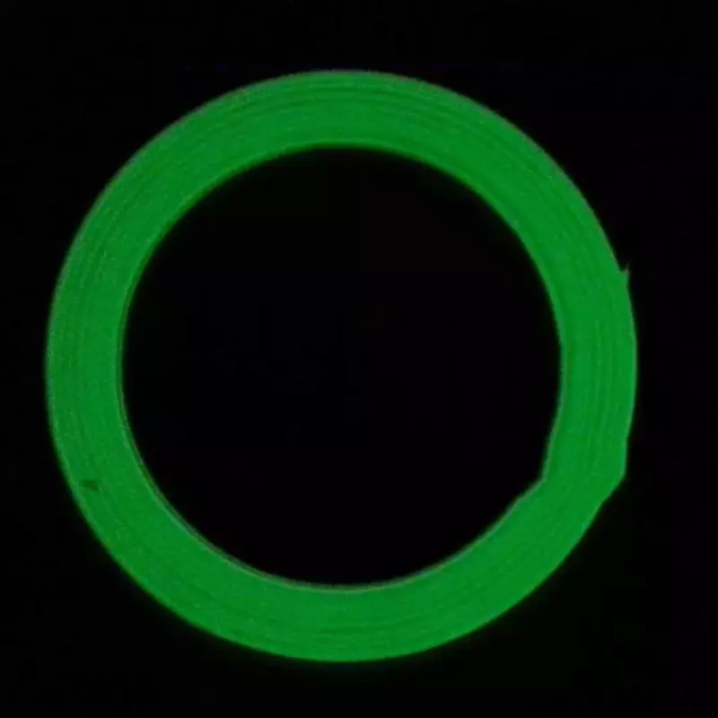 Nastro luminoso 1.5cm x 1m 12MM 3 M nastro autoadesivo visione notturna Glow In Dark Safety Warning Security Stage Home Decoration Tapes