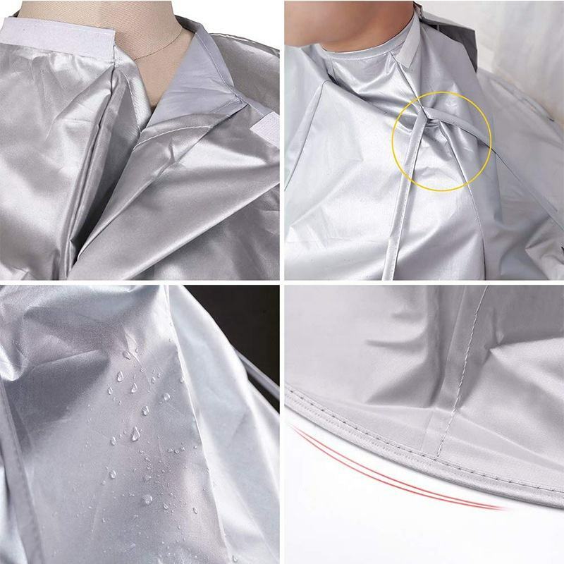 Barber Adult Children Haircut Cloak Foldable Dye Aprons Hair Cutting Hairdressing cape Breathable Household haircut Tool Capes
