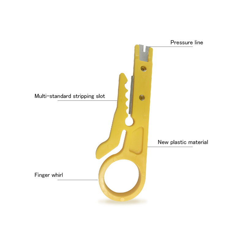 Przenośny szczypce do zdejmowania izolacji nóż Crimper Mini szczypce narzędzie do zaciskania ściąganie izolacji z kabla przecinak do drutu narzędzia wielofunkcyjne linia cięcia kieszeni Multitool