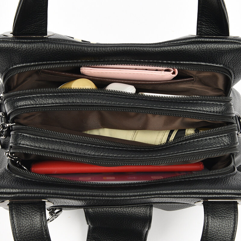 Женская сумка YILIAN, новинка 2023, модная мягкая кожаная сумка на одно плечо