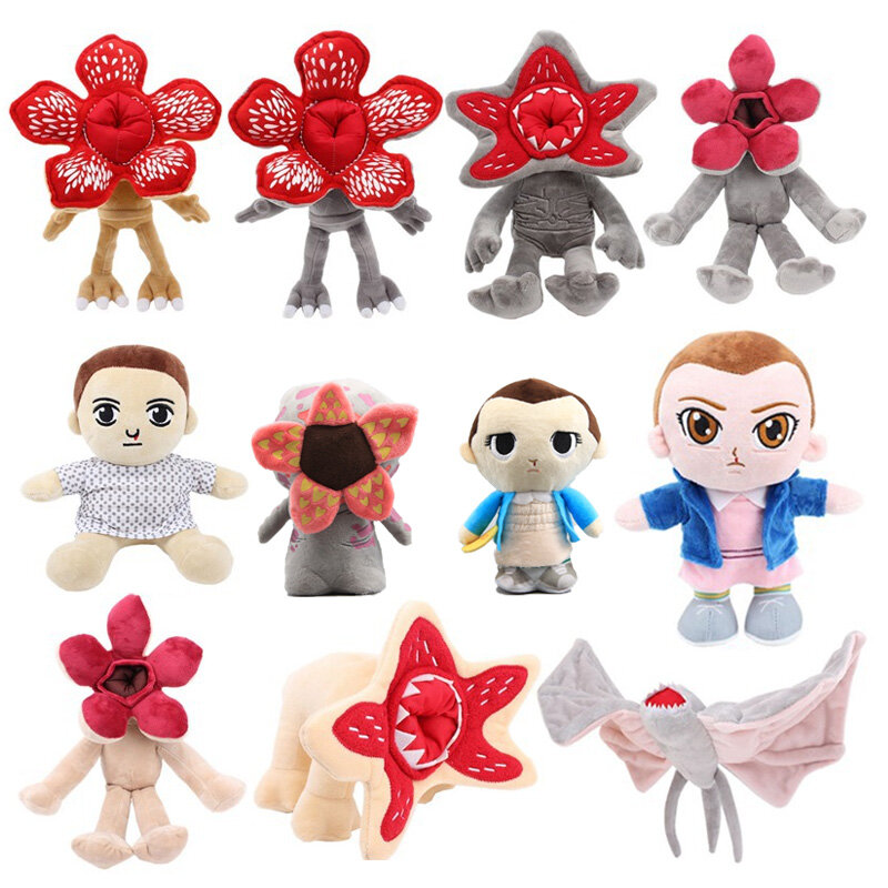 17 Style NEW Stranger Things Eleven with Eggo Demogorgon Plush Toy Soft Stuffed Dolls Children Xmas Gift