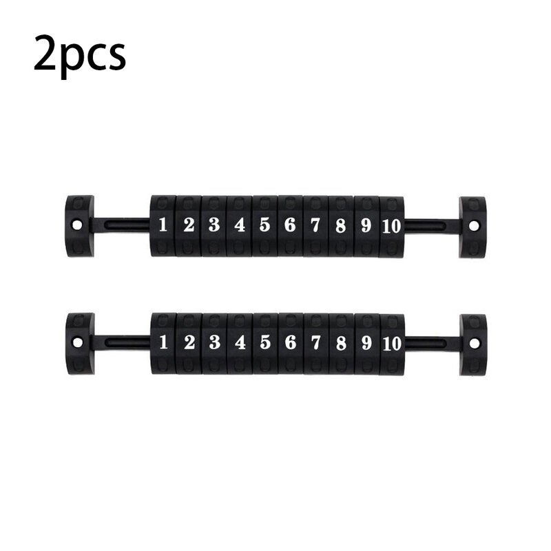 2 Pieces Foosball Counter Table Soccer Scoreboard Football Machine Accessories for Standard Tables Parts Replacement
