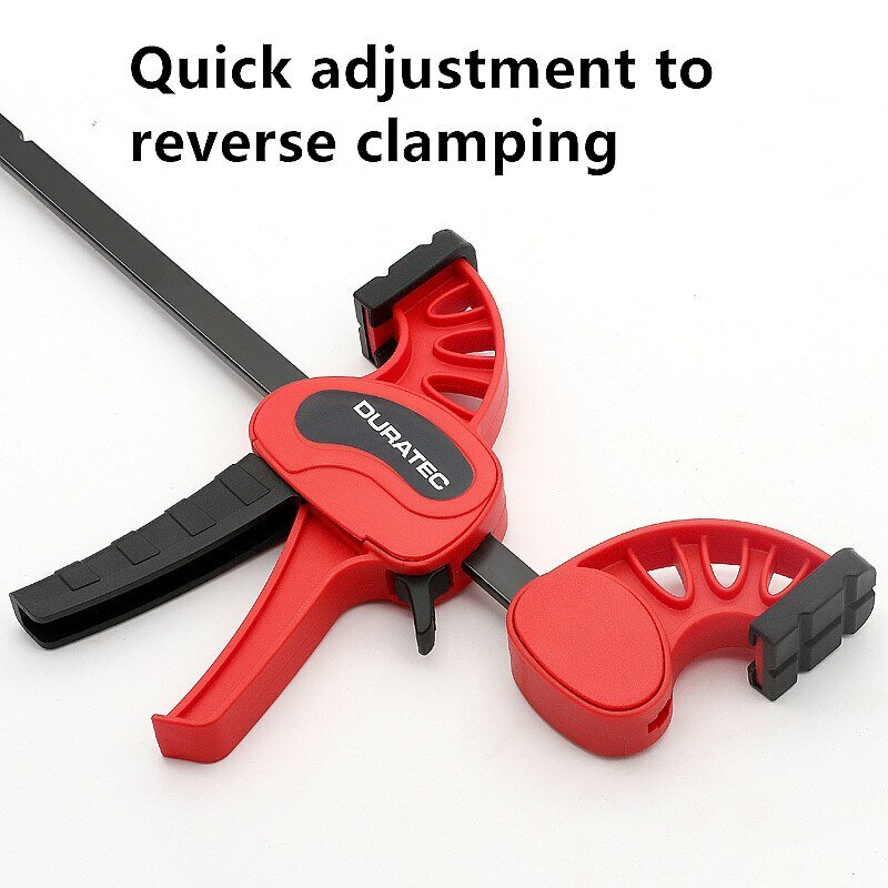4 Inch Woodworking Work Bar Mini Clamp Bar Clamp Quick Ratchet Release Speed Squeeze F Clip DIY Hand Tool Woodworking Clamp