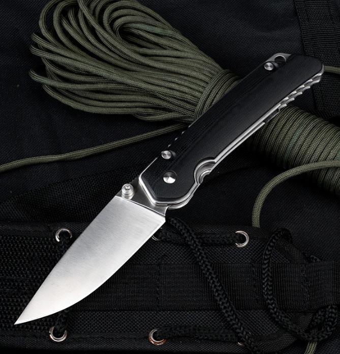 New D2 Blade Tactical Folding Knife Outdoor Multifunctional Camping Survival G10 Handle Pocket Military Knives EDC Tool-BY88