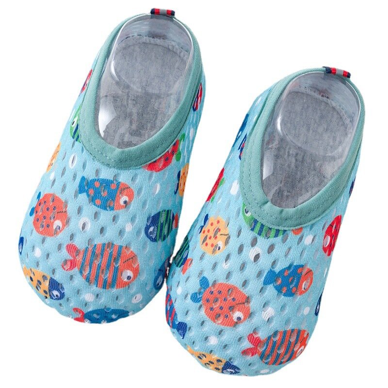 Meias do bebê das crianças meias chão crianças criança meias antiderrapante perna aquecedores interior thmesh modelo grande primavera verão