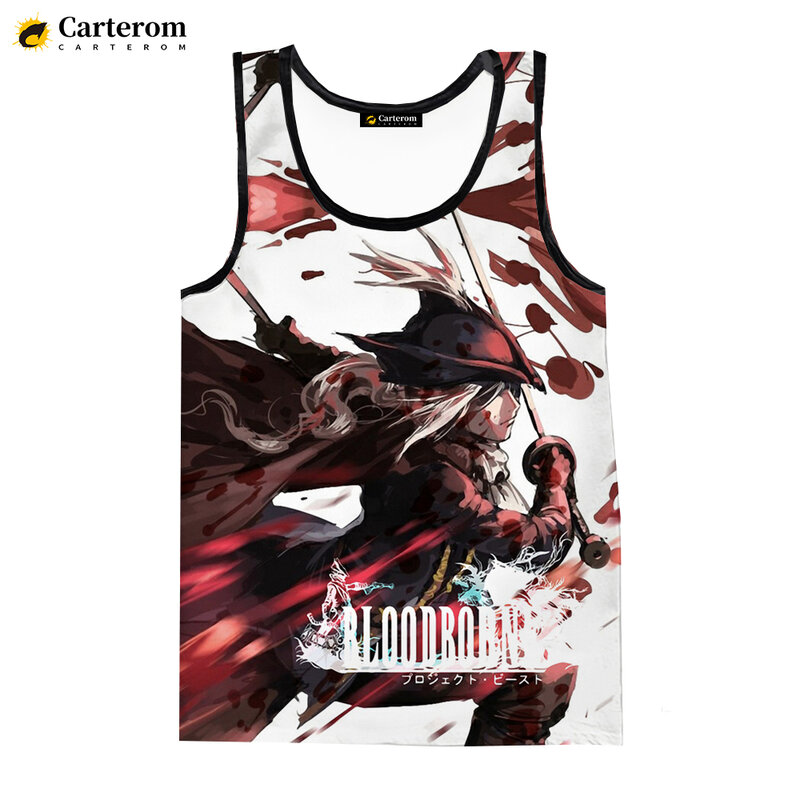 Jeu d'impression numérique 3D Bloodborne Perious GlaShirts pour hommes et femmes, maillots décontractés, grande taille, chaud, M-Harajuku, 6XL