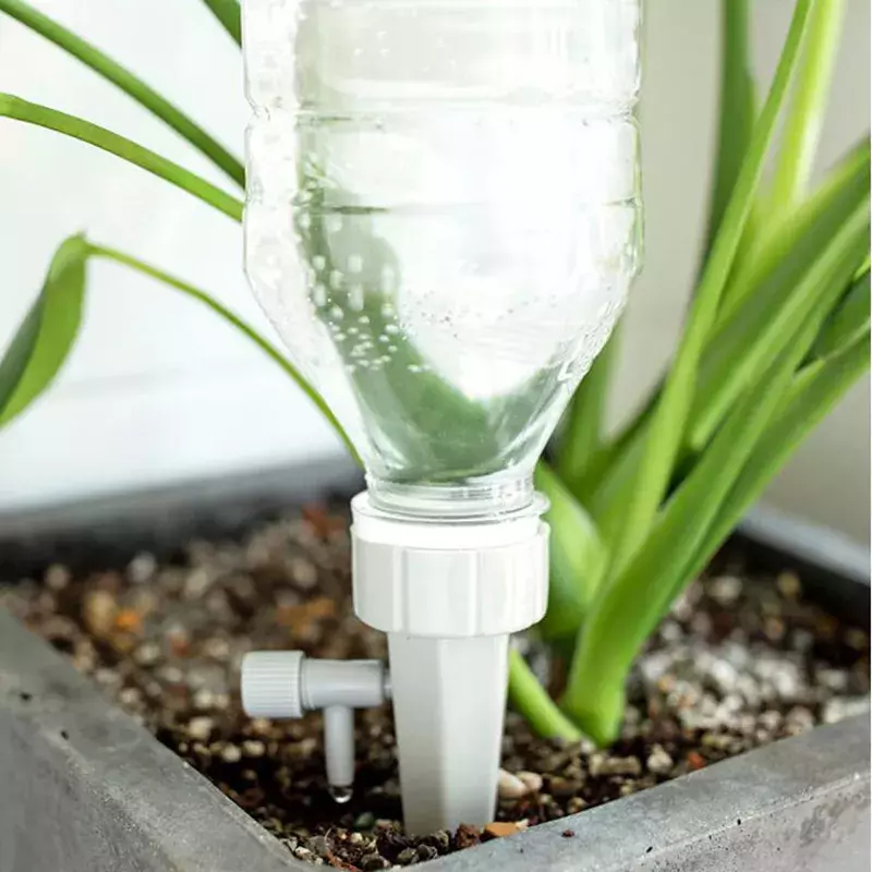 Roślina kwiat automatyczne nawadnianie kroplowe zestaw do podlewania System narzędzia ogrodnicze butelka Waterer dripper self gospodarstwa domowego rośliny kwiat