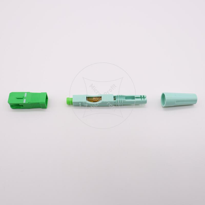New SC APC SM Single-Mode Optical Connector FTTH Tool Cold Connector Tool SC UPC Fiber Optic Fast Connector free shipping