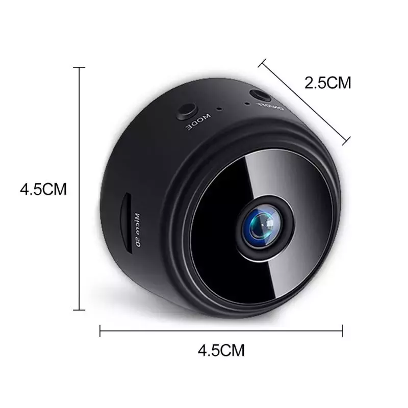 كاميرا صغيرة 1080P A9/V380 Pro App 128G HD زاوية عرض 150 درجة كاميرا مراقبة أمان ليلية كاميرا مراقبة شبكة WiFi IP لاسلكية